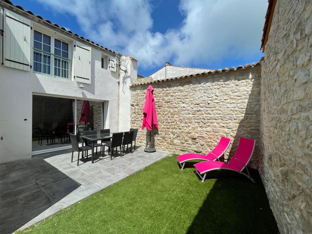 Villa La rose trémière Rivedoux-Plage Esterno foto