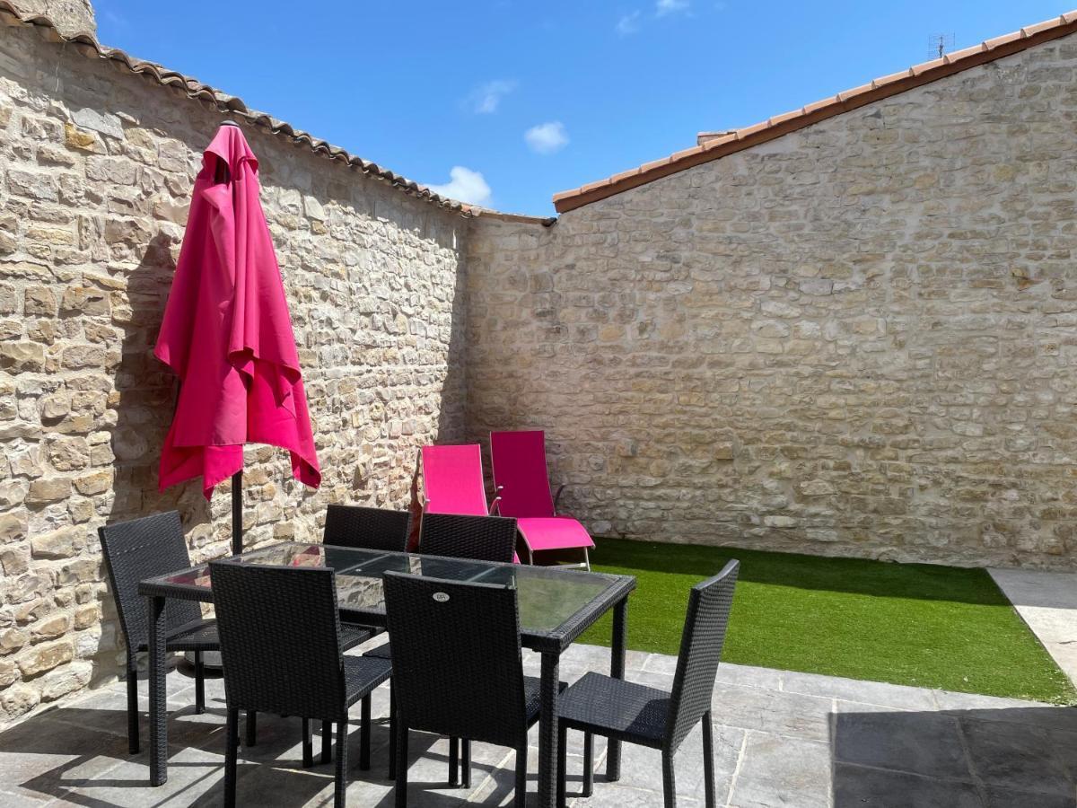 Villa La rose trémière Rivedoux-Plage Esterno foto