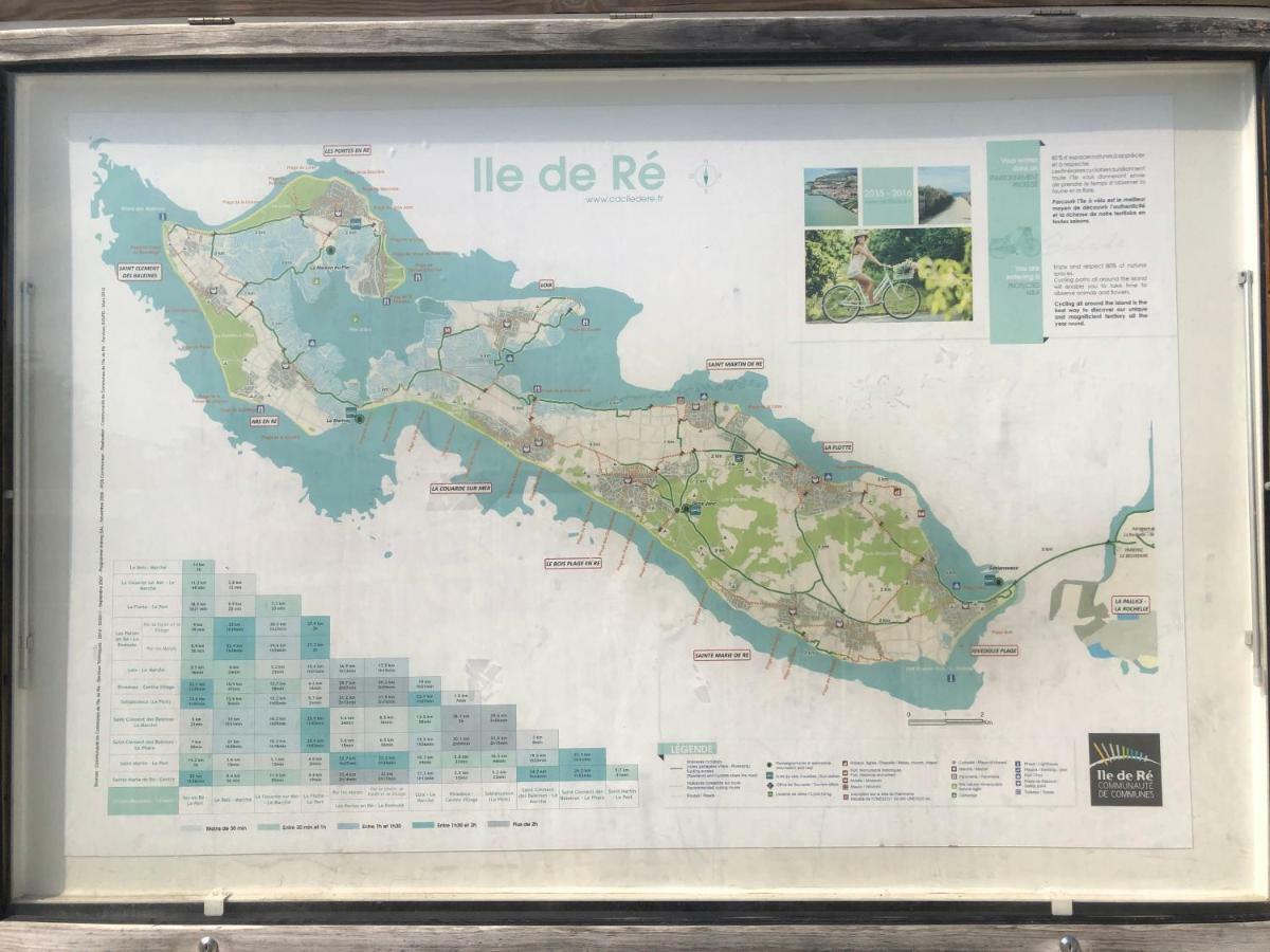 Villa La rose trémière Rivedoux-Plage Esterno foto
